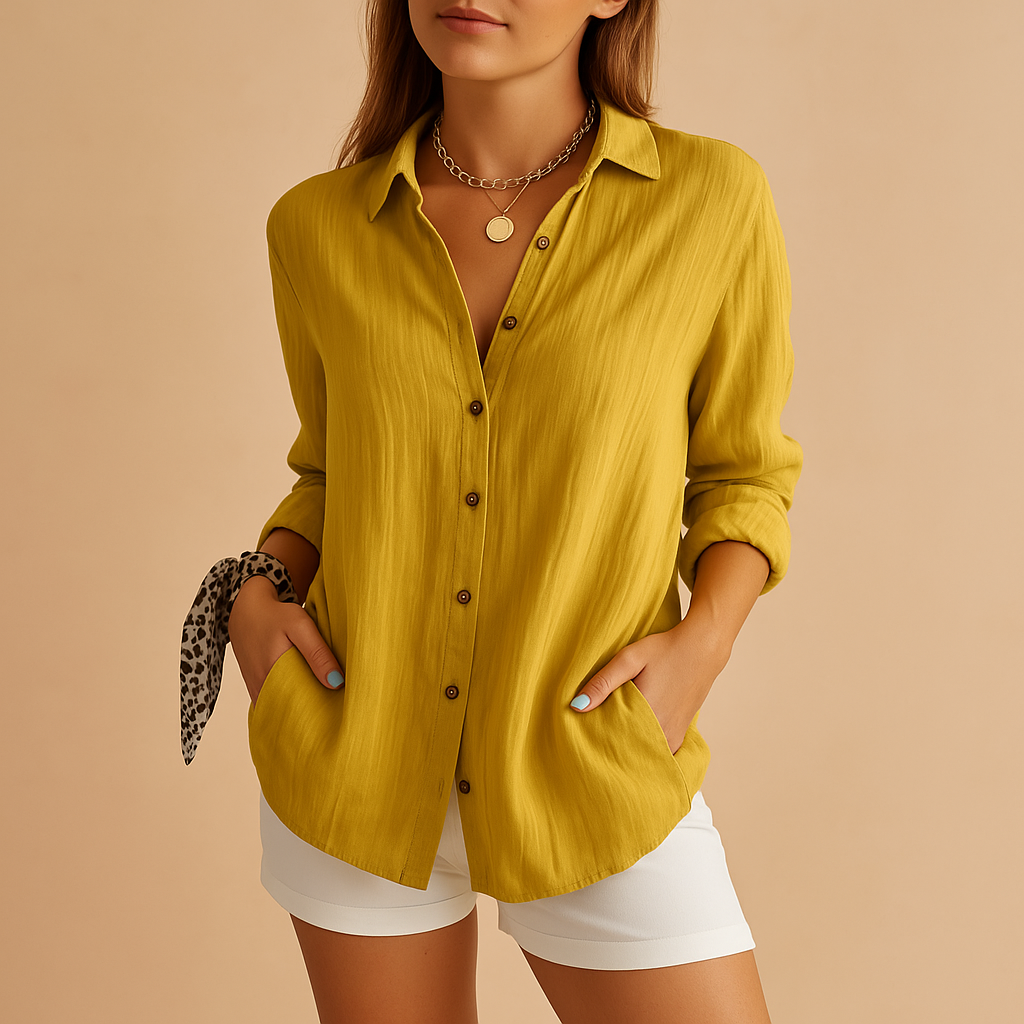 Airy lightweight blouse for women | Hazel 7
