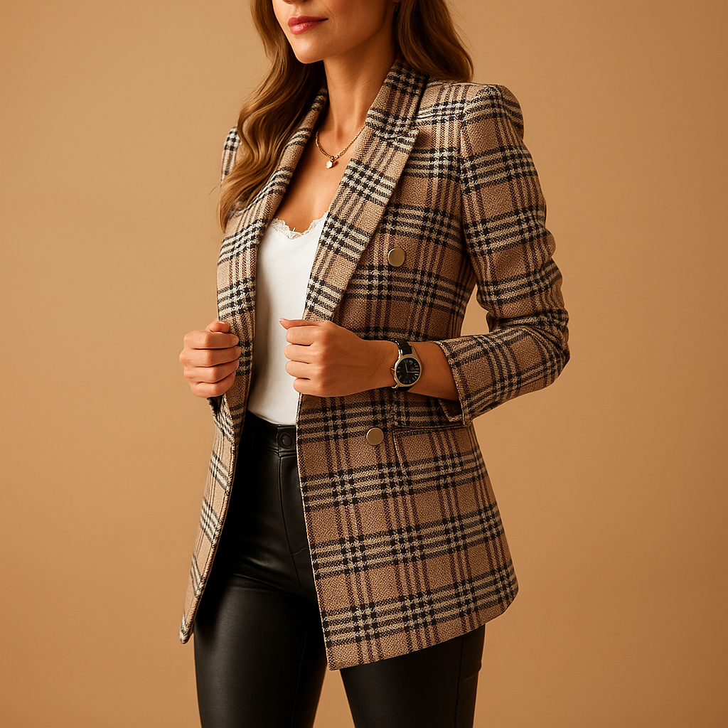 Elegant fitted blazer in timeless style for women | Lydia 2