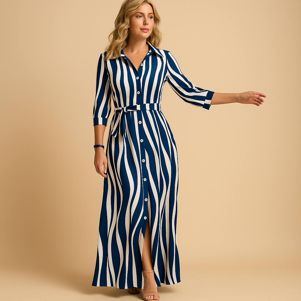 Flowy summer maxi dress for women | Hazel 4