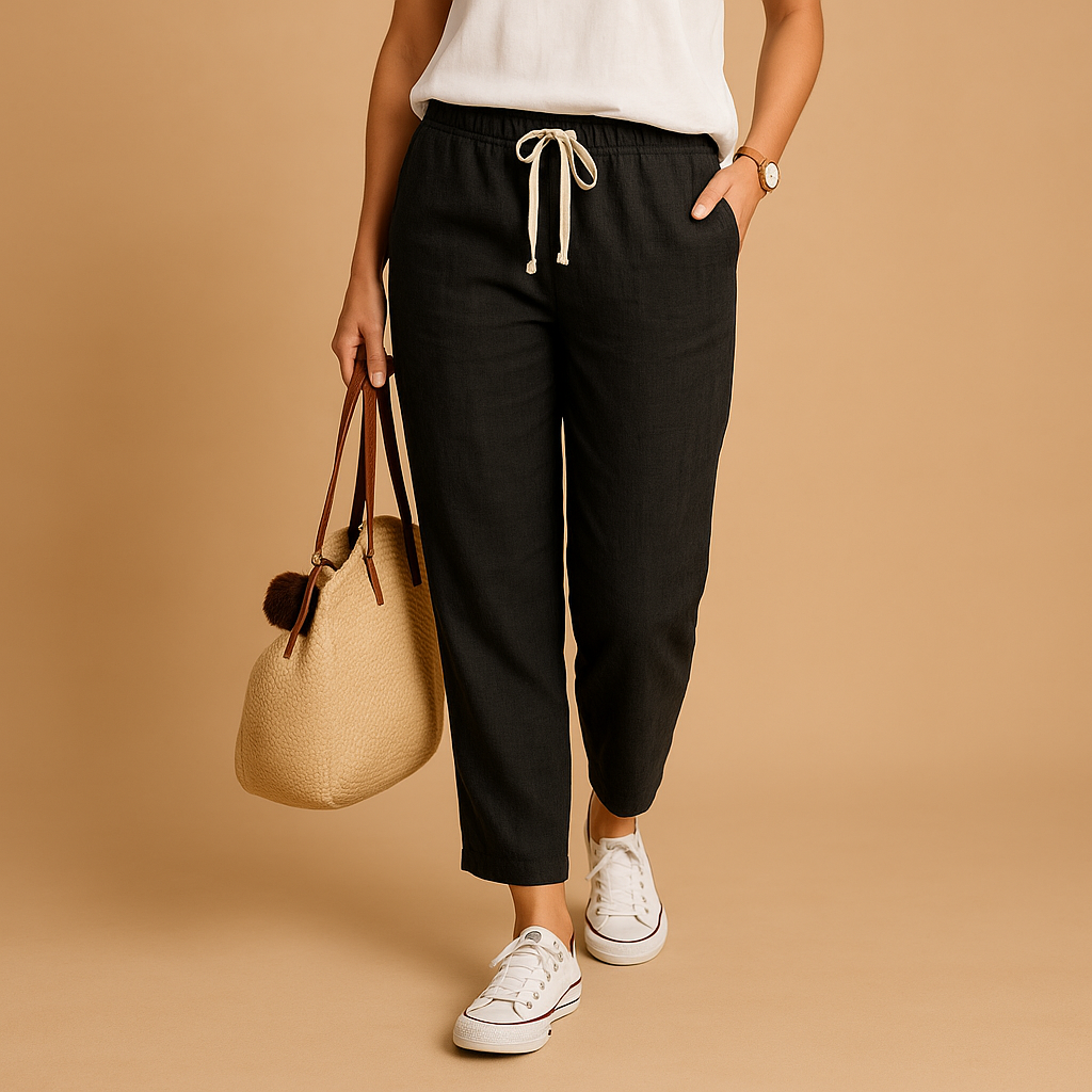 Lightweight breathable casual trousers for women | Jill 1