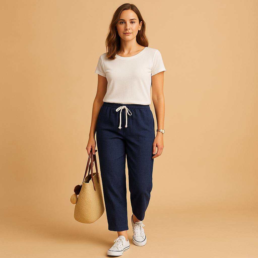 Lightweight breathable casual trousers for women | Jill 2