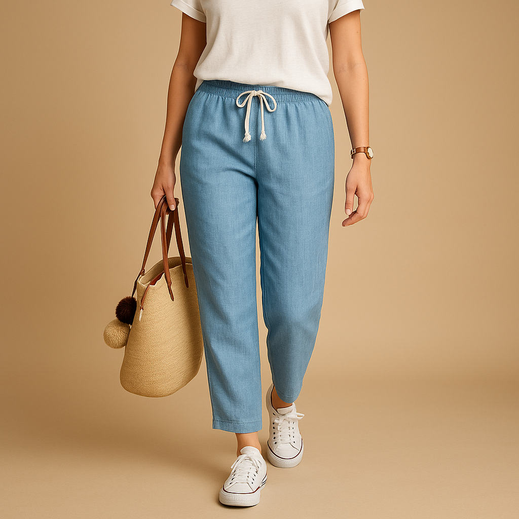 Lightweight breathable casual trousers for women | Jill 3