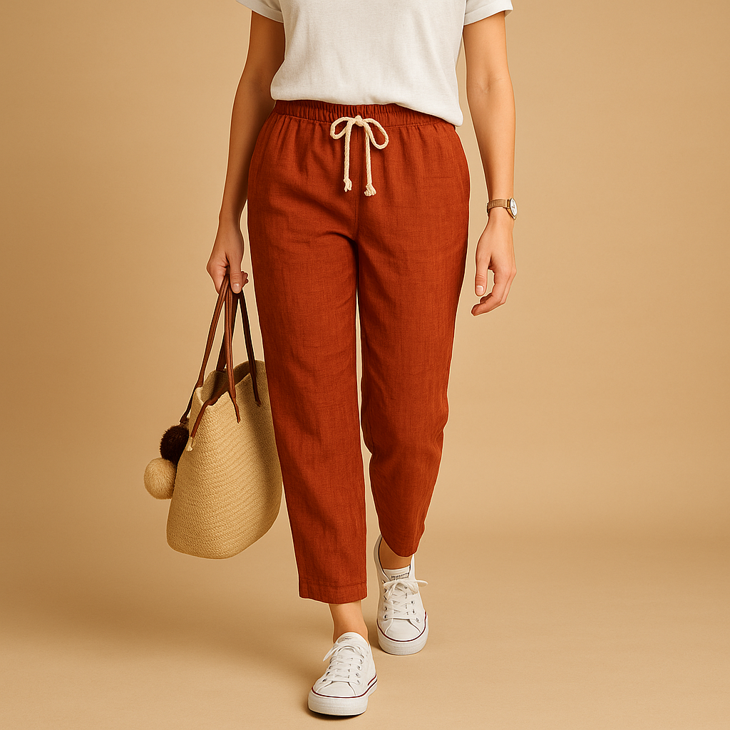 Lightweight breathable casual trousers for women | Jill 5