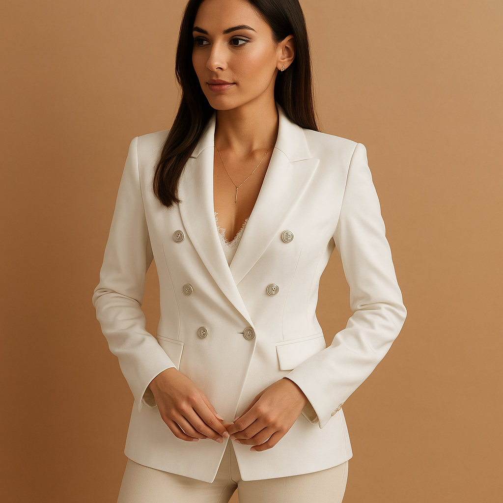 Lightweight cotton casual blazer for women | Naomi 0