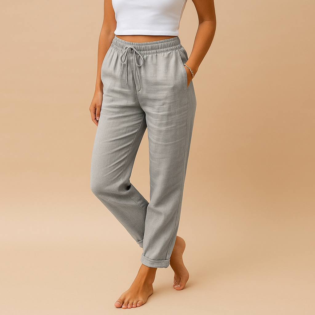 Lightweight elegant pants for women | Felicity 1