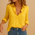 Loose-fit casual blouse with soft breathable fabric for women | Hazel 0