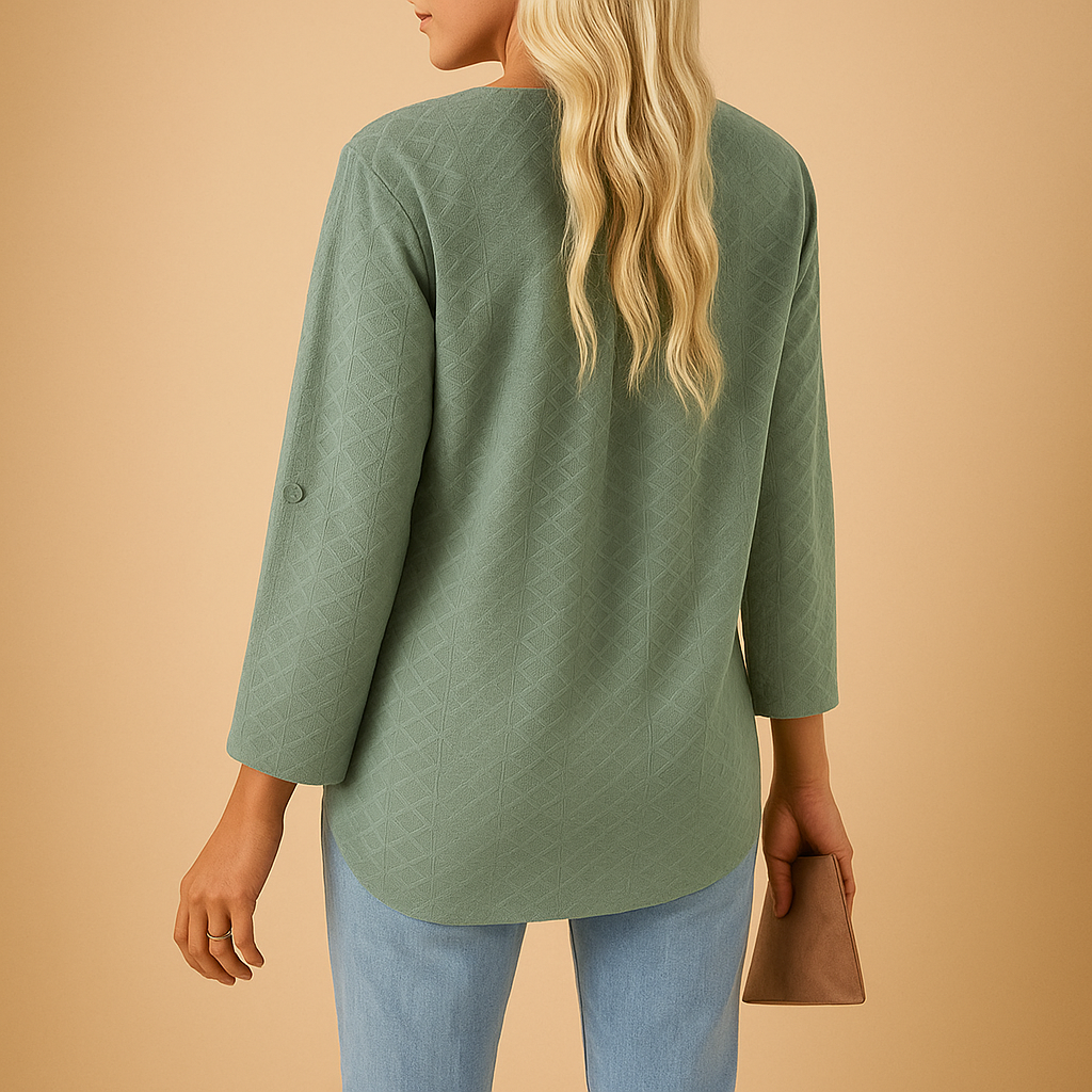 V-neck everyday blouse for women | Isabelle 5